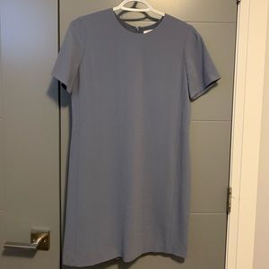 Muted blue t-shirt dress. Size 4